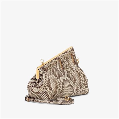 fendi first python|Fendi First Small Python Bag .